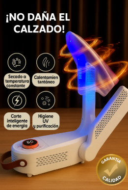 Seca tus zapatos en minutos 🤩 – Elimina Humedad y Malos Olores Rápidamente👣⌛