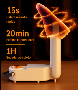 Seca tus zapatos en minutos 🤩 – Elimina Humedad y Malos Olores Rápidamente👣⌛